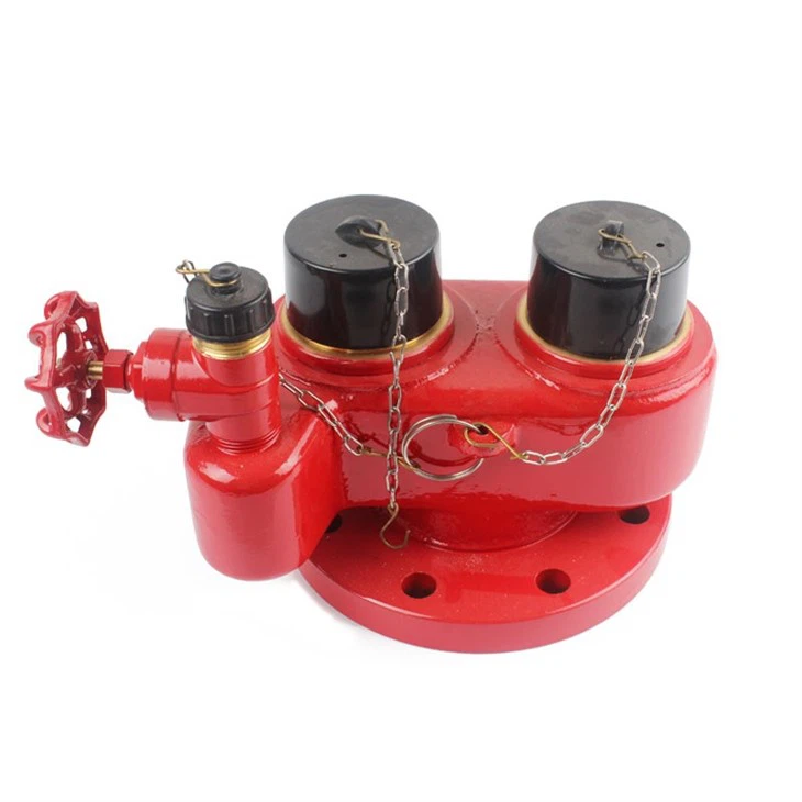 2 Ways Fire Breeching Inlet