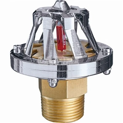 Brandbekämpningsglas med roterande regnduschsprinkler Deluge sprinkler
